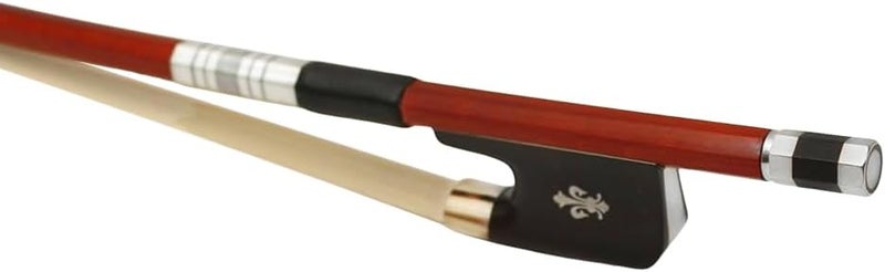 YoungMonic 3/4 Upright Double Bass Bow for String Bass Bows Germany French style Natual Mongolia bow hair ebony frog pearl inlay - Image 4